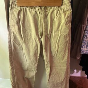 Relaxed fit elastic waist men’s pants